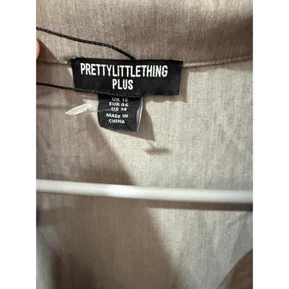 size 14 PrettyLittleThing NWT blazer jumpsuit - Picture 3 of 5